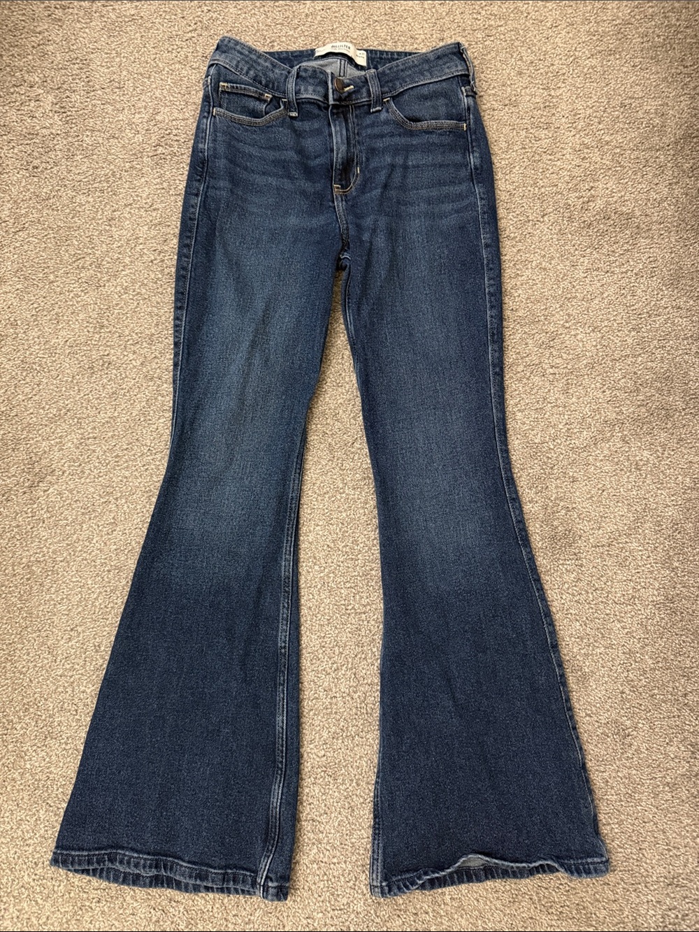 Hollister Dark Blue Flare Jeans size 27